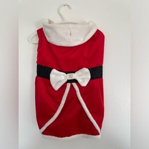 Mrs. Santa Claus Red Dress with Bow - Size Large